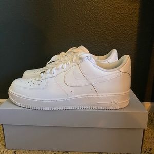 Nike Air Force 1 All White Men’s Size 12